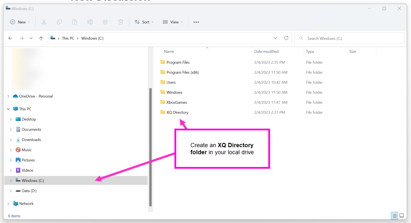 Windows File Directory